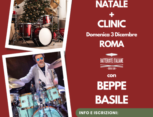 Pranzo di Natale + Clinic – con Beppe Basile